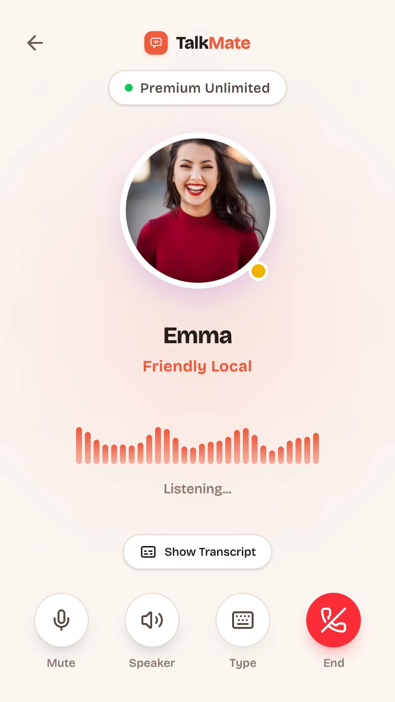 Talk, don't just type — natural real-time voice conversations